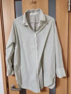 chocol raffine 長袖シャツ ストライプ