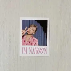 TWICEナヨン チェキ風フォトカード im nayeon