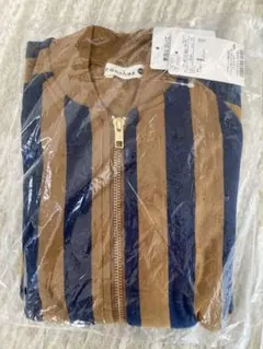 未開封 未使用 タグ付き branshes ストライプ ジャケット 130cm