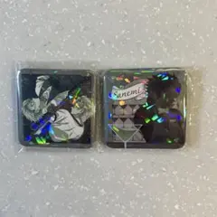 鬼滅の刃　モクテルバー　缶バッチ ロト　不死川実弥　セット