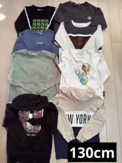 男の子　130cm 8点　まとめ売り　トレーナー　パーカー
