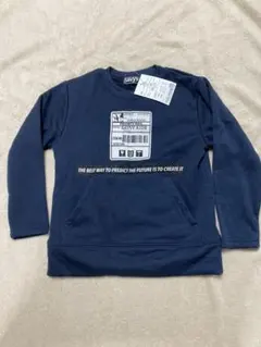 紺色　トレーナー 110 新品タグ付き