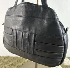 昭和レトロ パッチワークレザー 本革 ミニハンドバッグ マルチケース