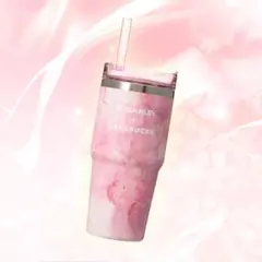 スタバ 2026Sakura 3WAYタンブラーSTANLEY マーブル