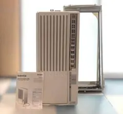 2021年製】ハイアール 窓用エアコン 冷房専用 JA-16V 窓枠付 - メルカリ
