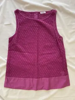 MAX&Co. ノースリーブ 総刺繍トップス Мサイズ