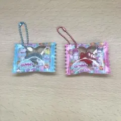 サンリオキャラクターズ グミチュアチャーム GUMMY&ミニポーチ　2点セット