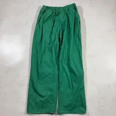 Lee カジュアルパンツ ワイド 鮮やかグリーン F（E457）のサムネイル
