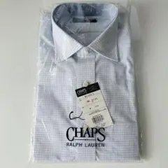 【新品】CHAPSラルフローレン/ビジネスシャツ・ホワイトブルー長袖のサムネイル