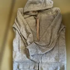 UNIQLO グレー フリースパーカー S