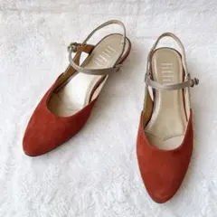 【美品】fitfit フィットフィット　アンクルストラップ　サンダル　23.5