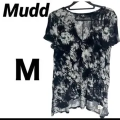 12/12迄限定値引✨Mudd】タイダイ染Tシャツ　襟元ステキなデザイン