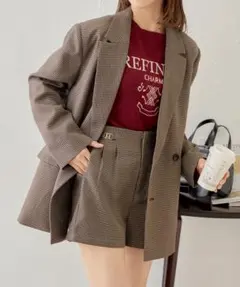 chico チコ オーバーダブルジャケット