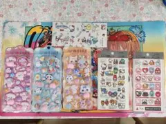 結*）様 ぷにぷにおしりのぷくぷくキャンディシールセットとサンリオシールセット