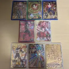 ドラゴンボールヒーローズ 8枚セット シークレット及び星4