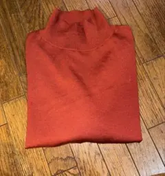 【美品】バナナリパブリックメリノウールモックネックニットＬサイズ