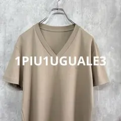 【新品定価3.1万】1PIU1UGUALE3 Vネック 半袖Tシャツ ⅲのサムネイル