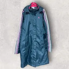 adidas フード付きベンチコート M