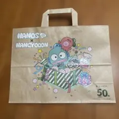 新品未使用　hands ハンギョドン　コラボ　ショッパー袋