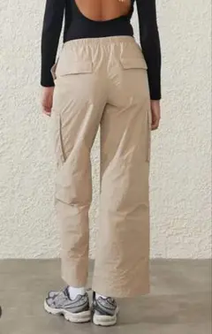 active utility pant cotton on beige BODY