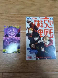 呪術廻戦モジュロ漫画特典ポストカードセット