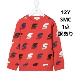 セール　新品　SMC ロゴプリント 裏起毛スウェット 12Y