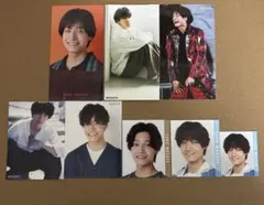 Aぇ! group 佐野晶哉　Myojo 厚紙カード(8枚)