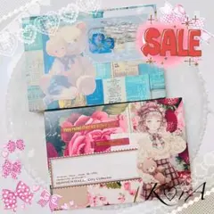 No.21♡蛇腹ファイル♡ おすそ分けファイル 2点セット