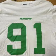 XLARGE フットボールTシャツM キャロッツコラボ品