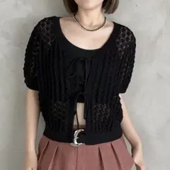 PAGEBOY スカシアミリボンカーディガンのサムネイル