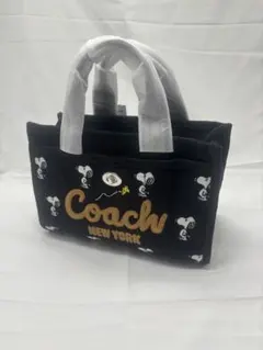 COACH コーチスヌーピー柄 ミニトートバッグ CBF70 - メルカリ