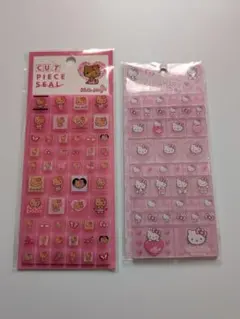 ハローキティ タイルシール 2セット