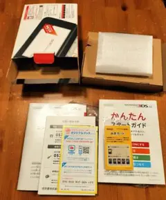 【美品】NINTENDO 3DS LL 本体 ブラック　箱、説明書