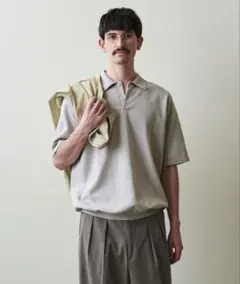 ハイツイスト ショートスリーブ ポロシャツ LOOSE