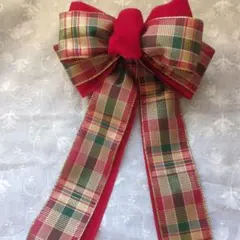 大人可愛いクリスマストップリボン♪オーナメント♪飾り♪
