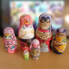 ローモバ ヒーロー マトリョーシカ 6個セット ロードモバイル