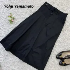Yohji Yamamoto マーメイドスカート 変形 フレアスカート ブラック Yohji Yamamoto マーメイドスカート 変形 フレアスカート ブラック