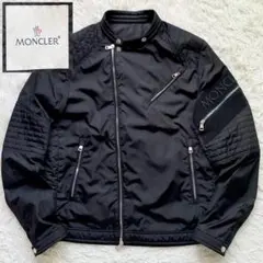 極美品 希少 XLサイズ モンクレール JAUR GIUBBOTTO ライダースのサムネイル