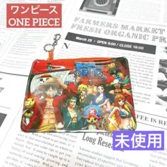 未使用 ワンピース ONE PIECE ポーチ 総柄 マルチケース