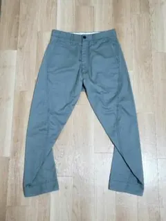 アバハウス bexist ベグジット パンツ オリーブ 立体裁断