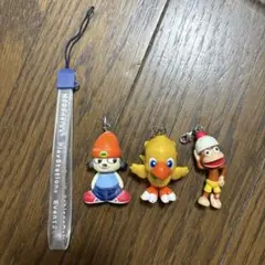 希少 レア パラッパラッパ サルゲッチュ チョコボ キーホルダー ストラップ
