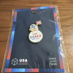 大阪・関西万博 EXPO 2025 USAパビリオン スパーク ピンバッジ