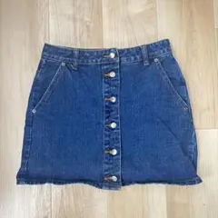 FOREVER 21 デニム ミニスカート Sサイズのサムネイル