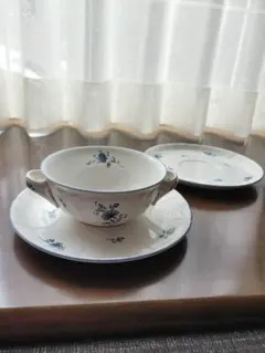 ノリタケ　クラフトーン　スープ皿　ソーサーセット＋ソーサ１　お一人様分