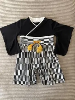70 男の子 ベビー袴 袴ロンパース お食い初め 初節句