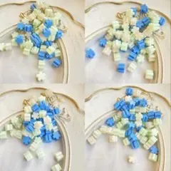 38.シーリングワックス　お花　50粒×4