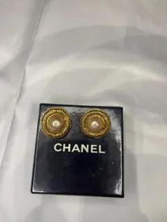 シャネル パール×GP イヤリング