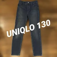UNIQLO ユニクロ キッズ服 デニムパンツ 130 長ズボン