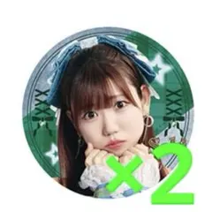 i☆Ris りすつあー11 缶バッジ 山北早紀 2点 - メルカリ