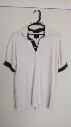 BEAMS ピンク ポロシャツ